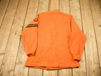 Vintage 1950s 100% Wool Collegiate Cardigan Knit Sweater