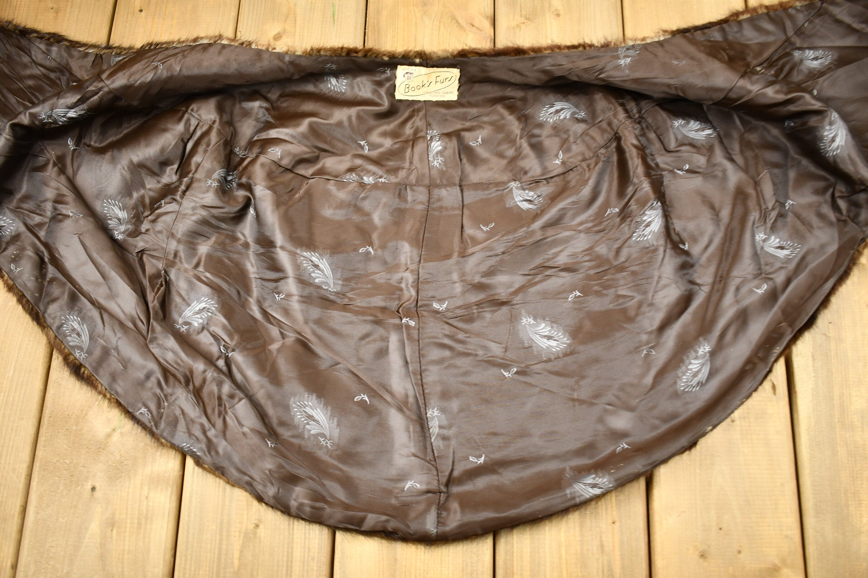 Vintage 1950s Book's Fur Mink Fur Stole