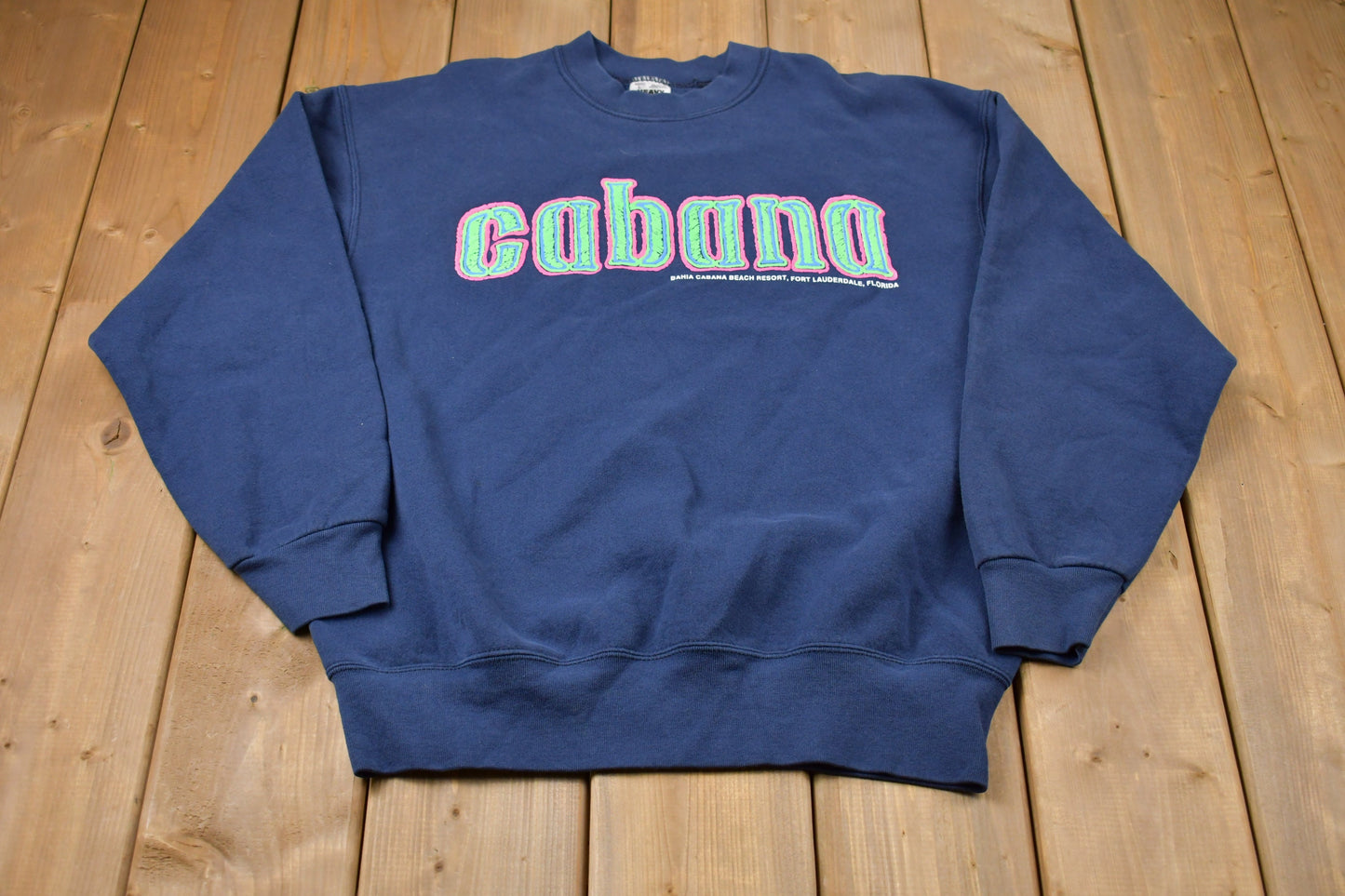 Vintage 1990s Cabana Graphic Crewneck Sweatshirt