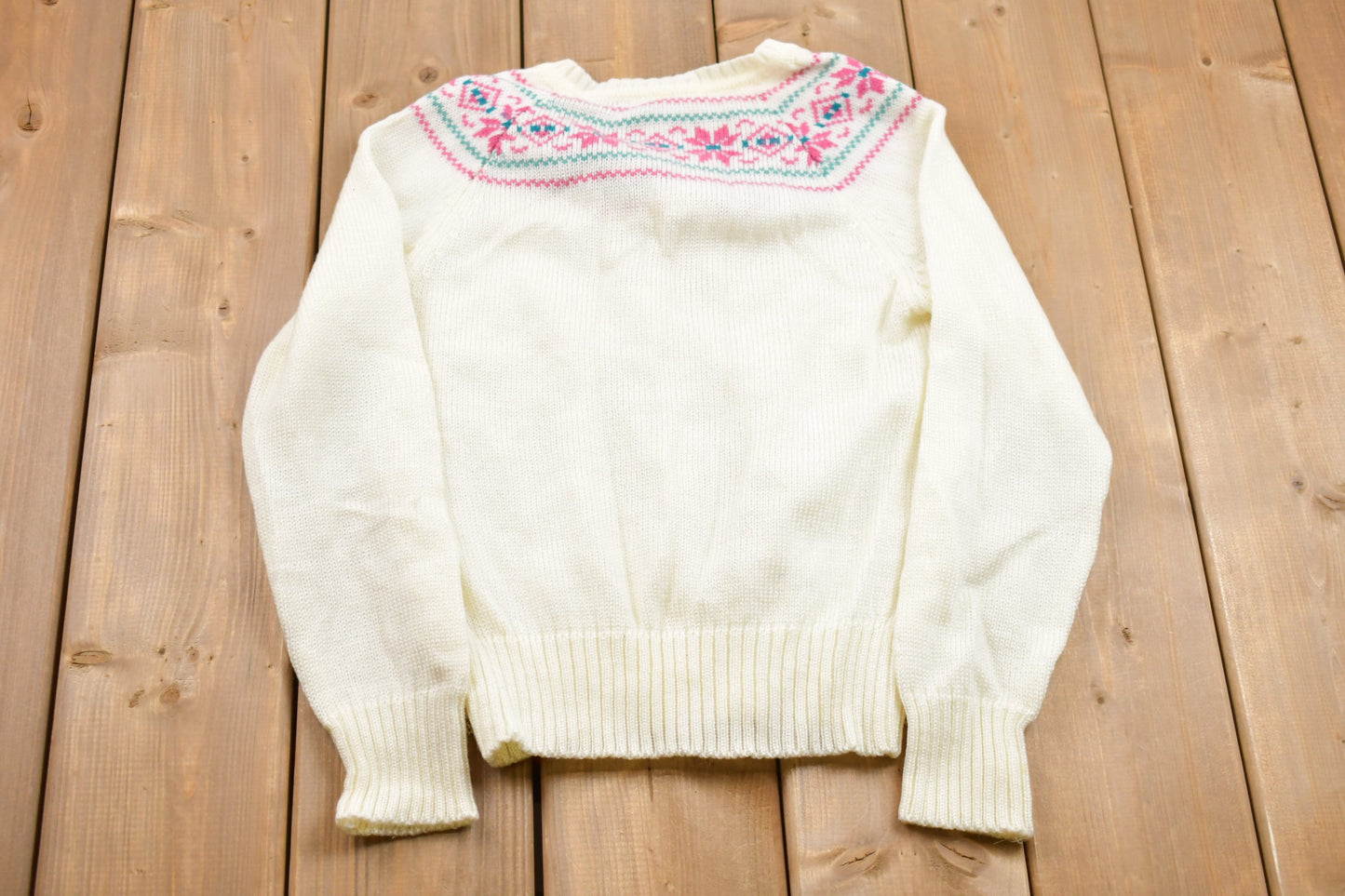 Vintage 1990s A Fashion Import Knitted Sweater