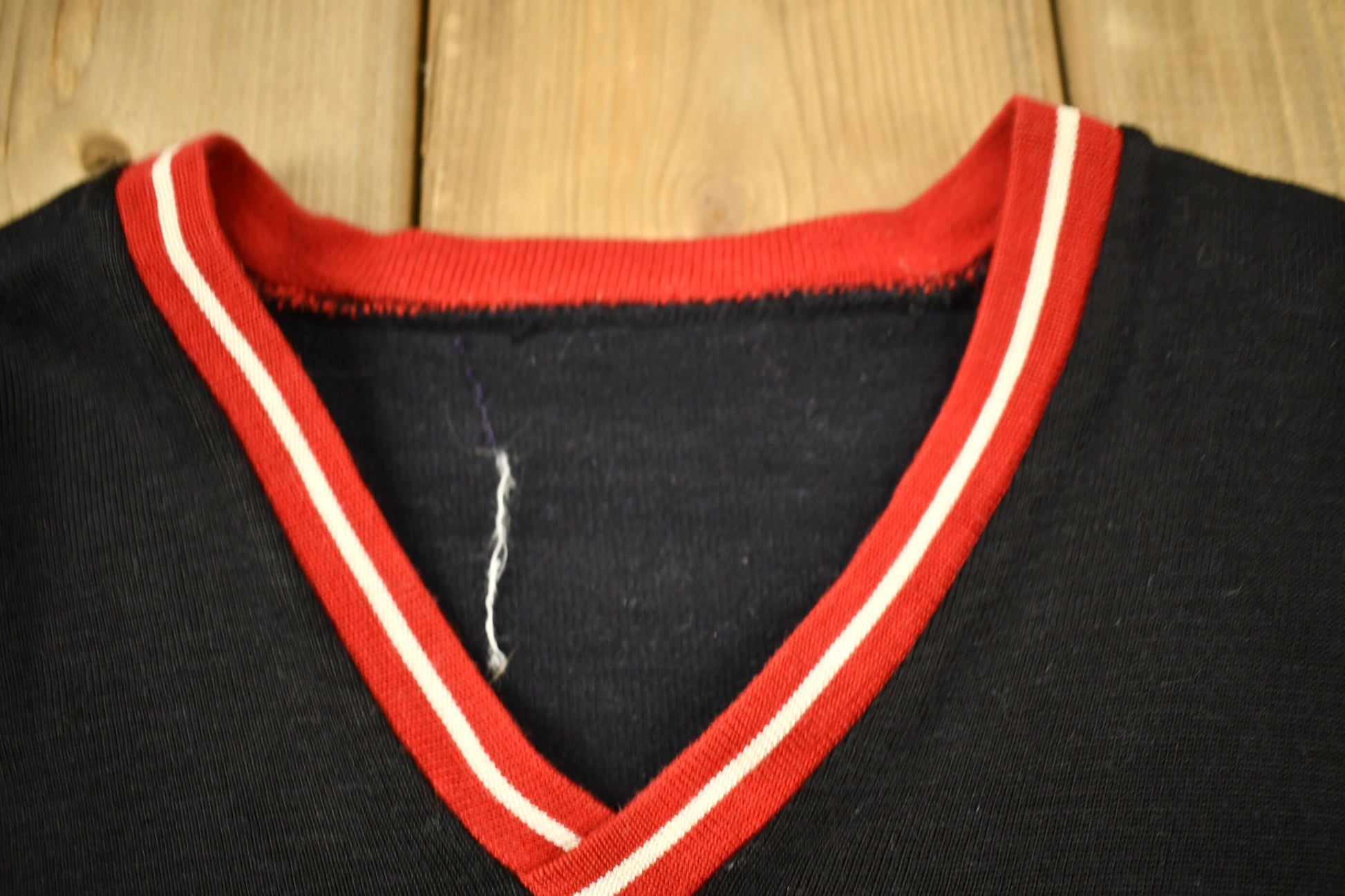 Vintage 1970s Holiday Hockey Clinic Jersey