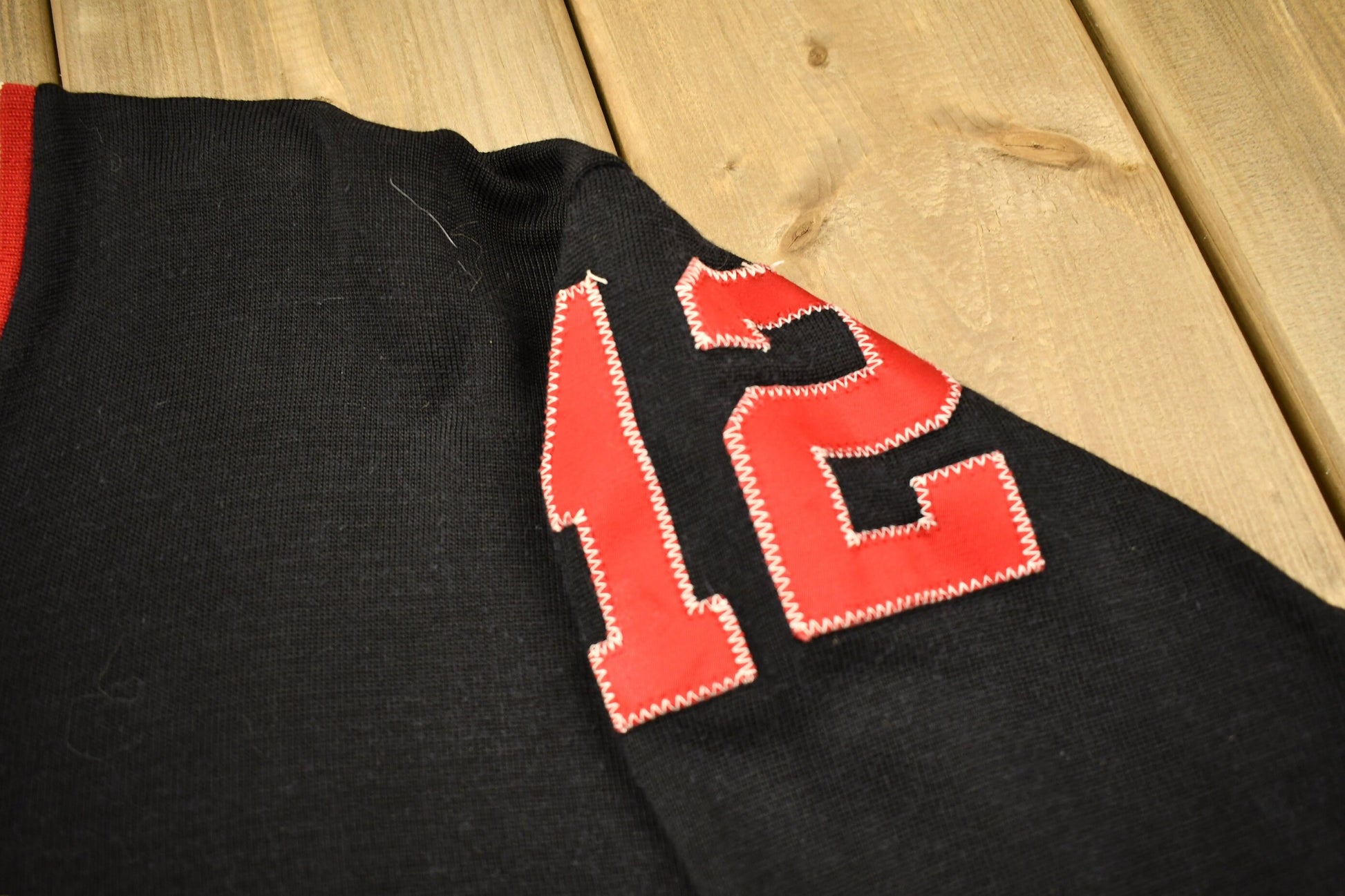 Vintage 1970s Holiday Hockey Clinic Jersey