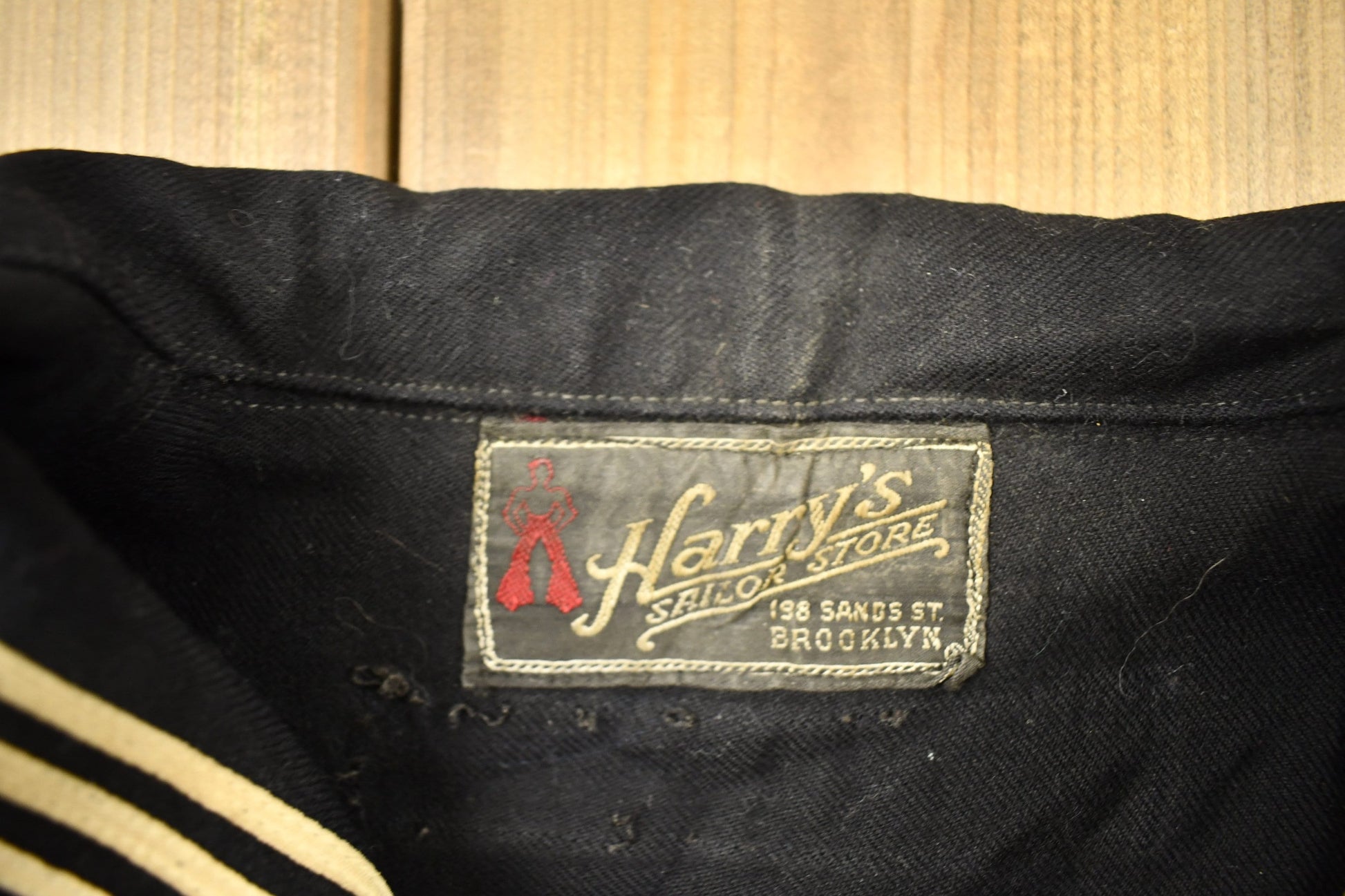 Vintage 1950s Sailor Shirt Sweater