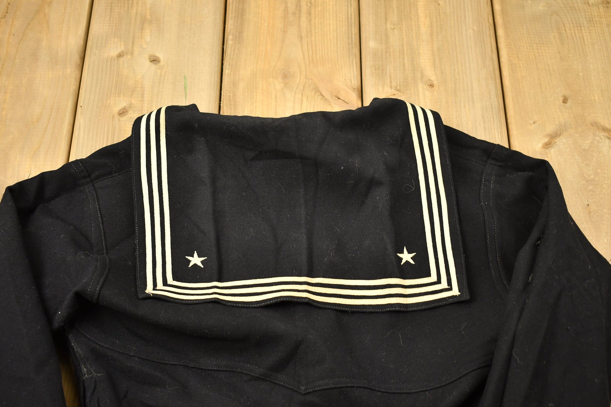 Vintage 1950s Sailor Shirt Sweater
