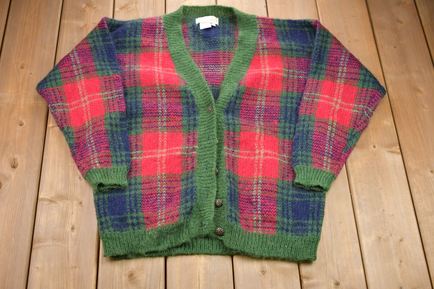 Vintage 1980s ID Distinction Mohair Sweater