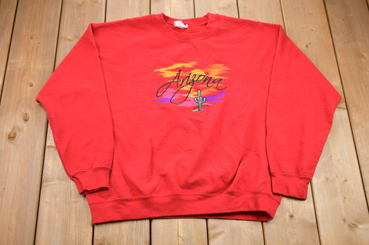 Vintage 1990s Arizona Embroidered Crewneck Sweatshirt