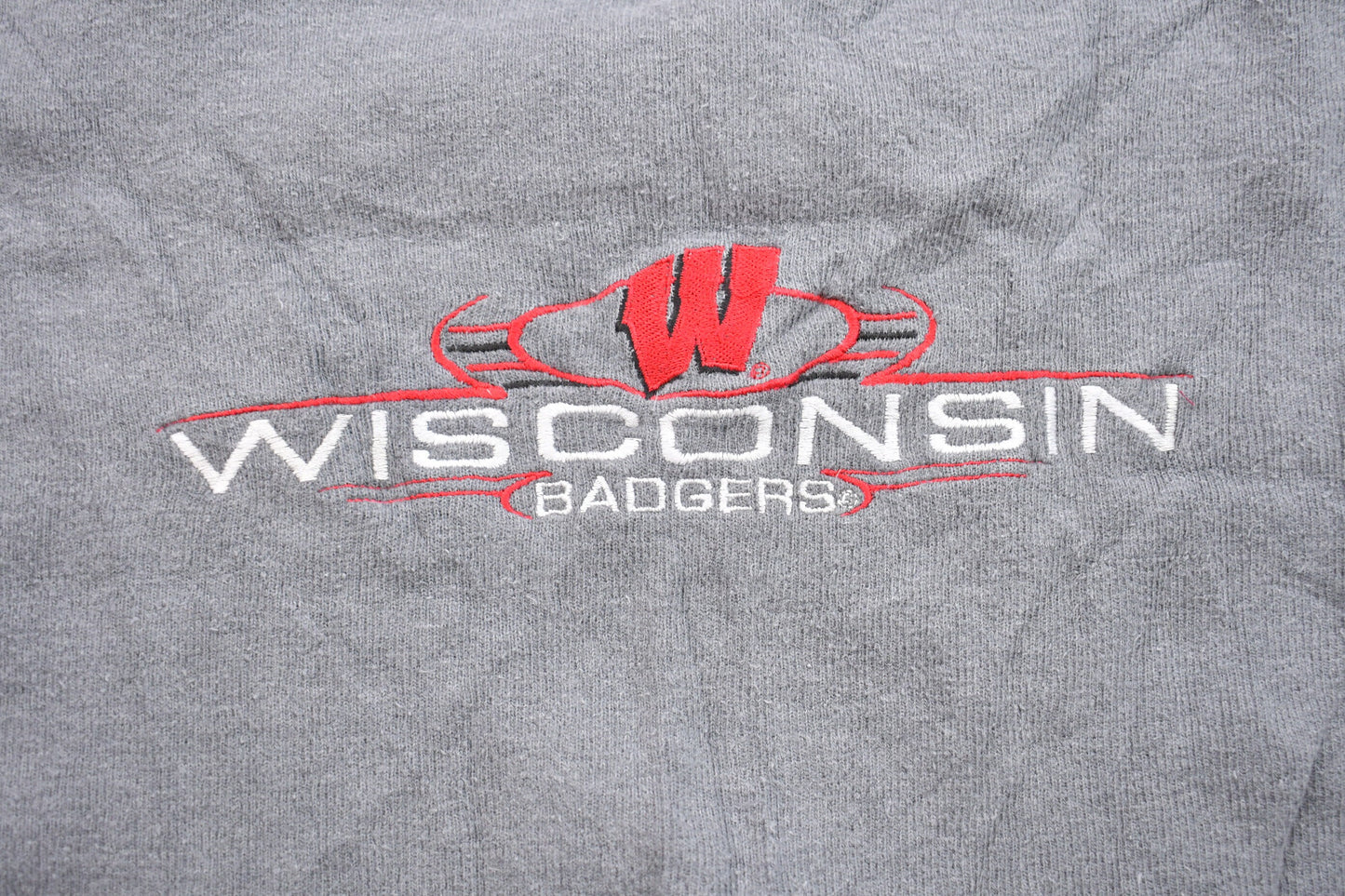 Vintage 1990s University of Wisconsin Badgers Embroidered Collegiate Crewneck