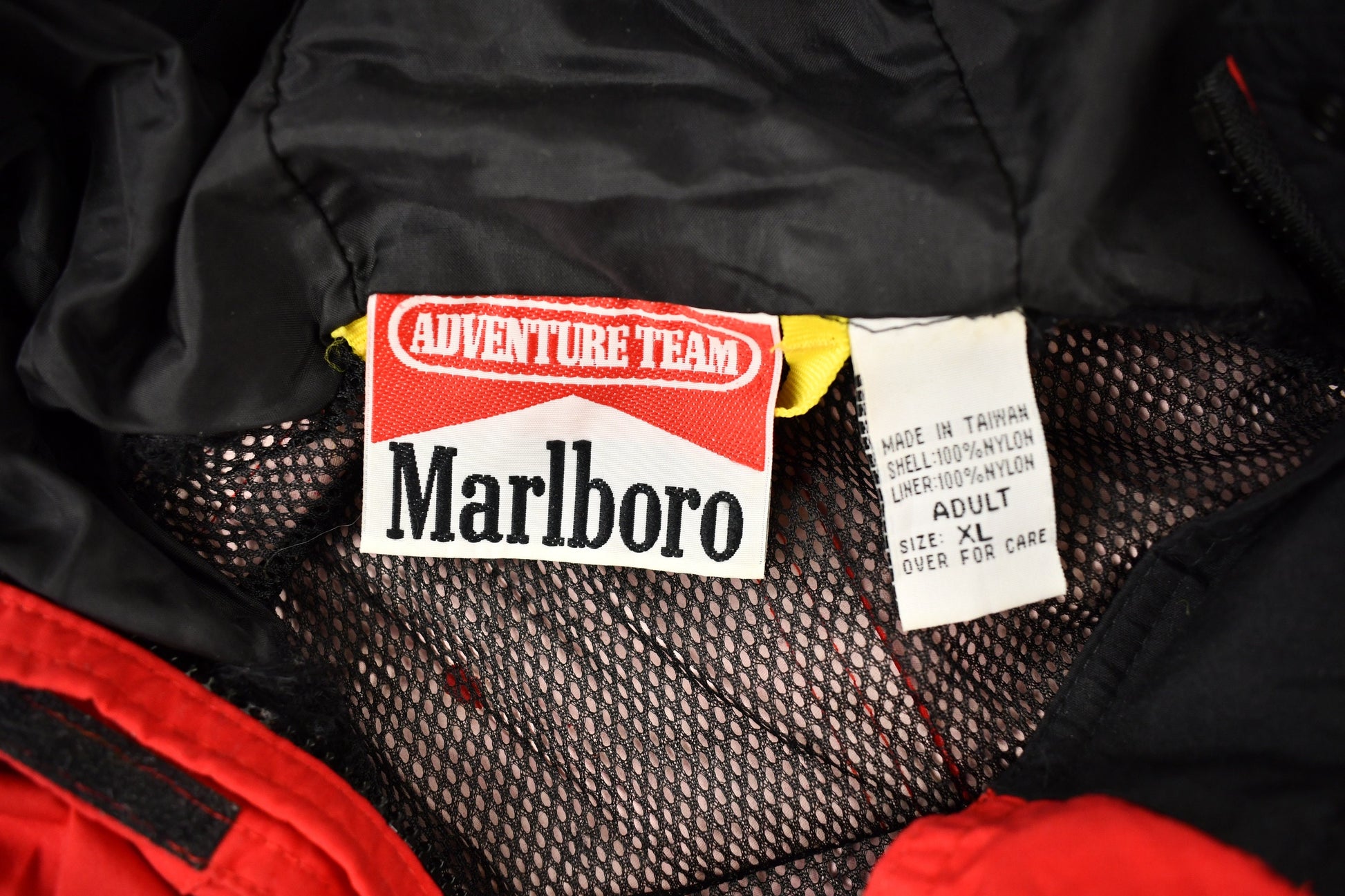 Vintage 1990s Marlboro Adventure Team Windbreaker Jacket