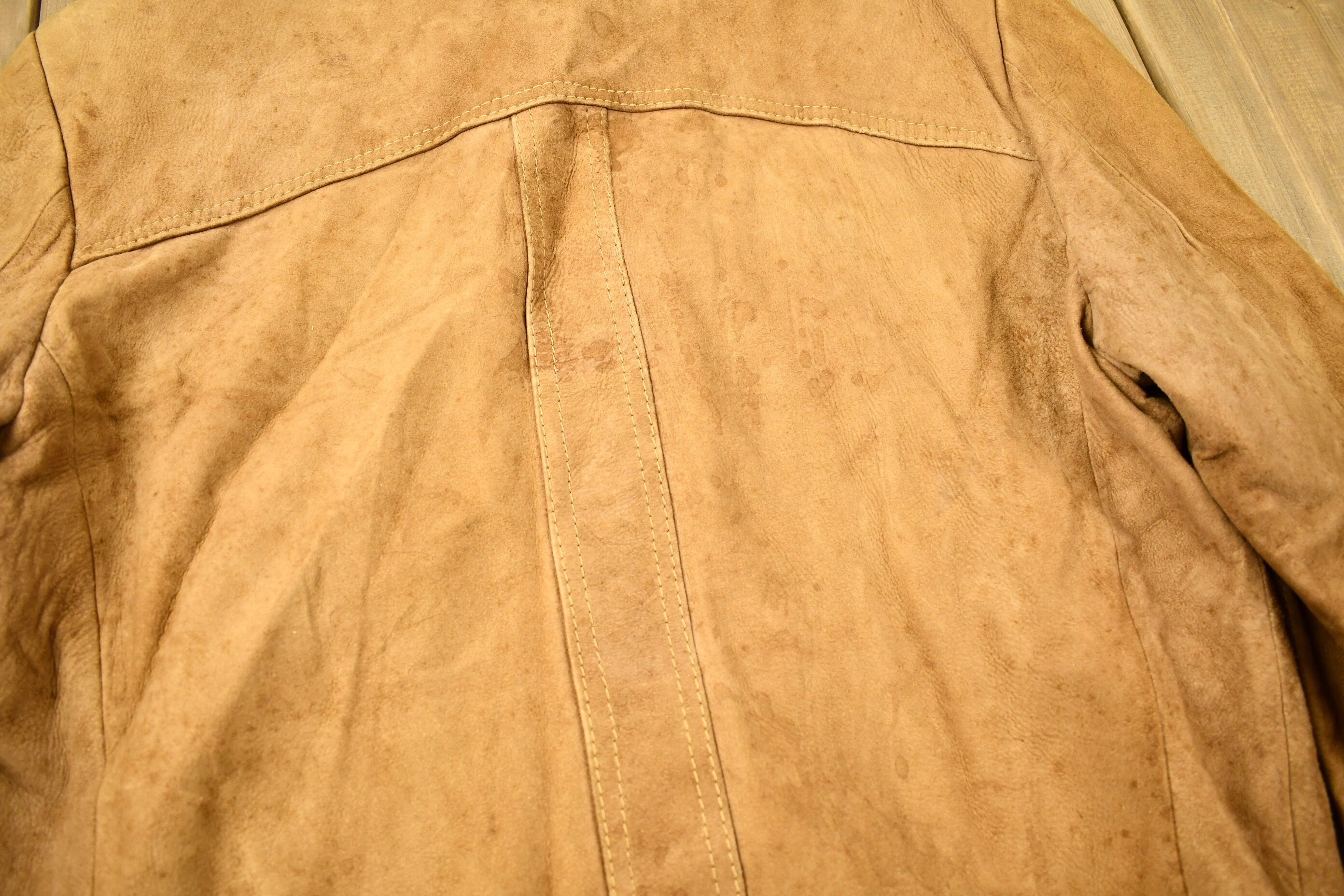 Vintage 1970s Woven Suede Fantastic International Jacket