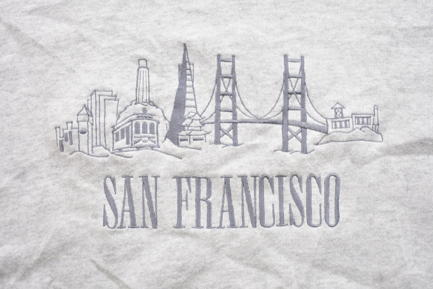 Vintage 1990s San Francisco Embroidered Crewneck Sweatshirt