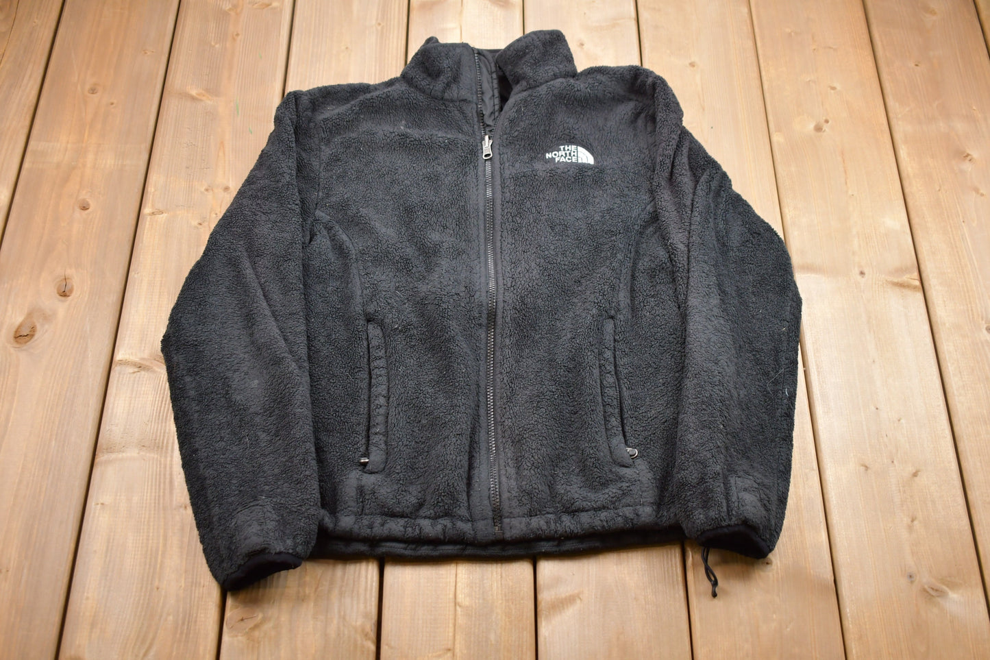 Vintage 1990s The North Face Full Zip Fleece Sweater