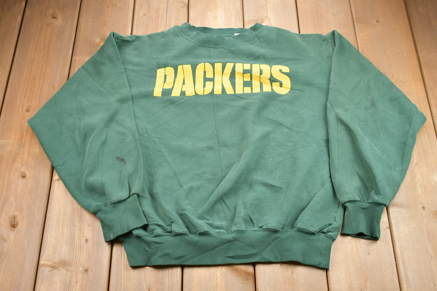 Vintage 1980s Majestic Green Bay Packers NFL Crewneck Sweatshirt