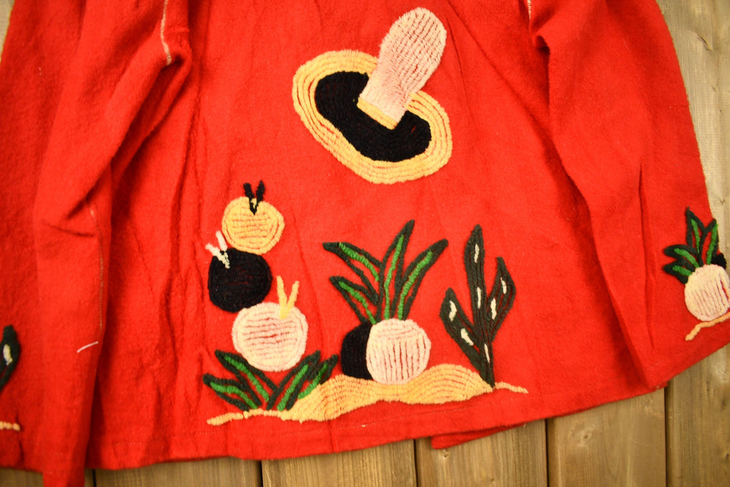 Vintage 1950s Mexican Embroidered Souvenir Jacket