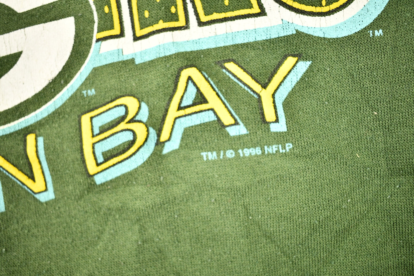 Vintage 1996 Green Bay Packers NFL Game Day Crewneck Sweatshirt / Made In USA / Football / Sportswear / Athleisure / Americana