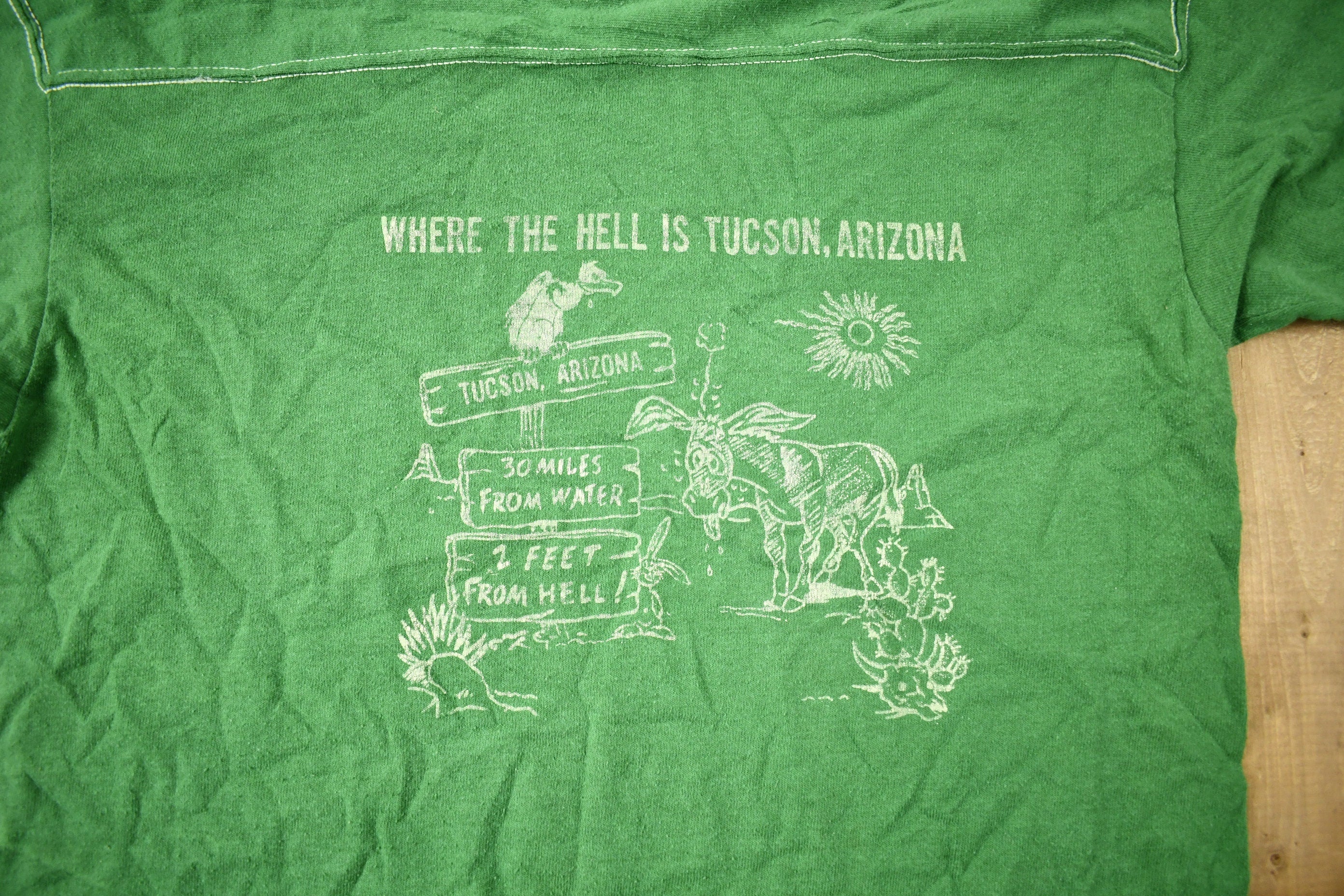 Vintage 1970s Tucson Arizona Ringer T-Shirt