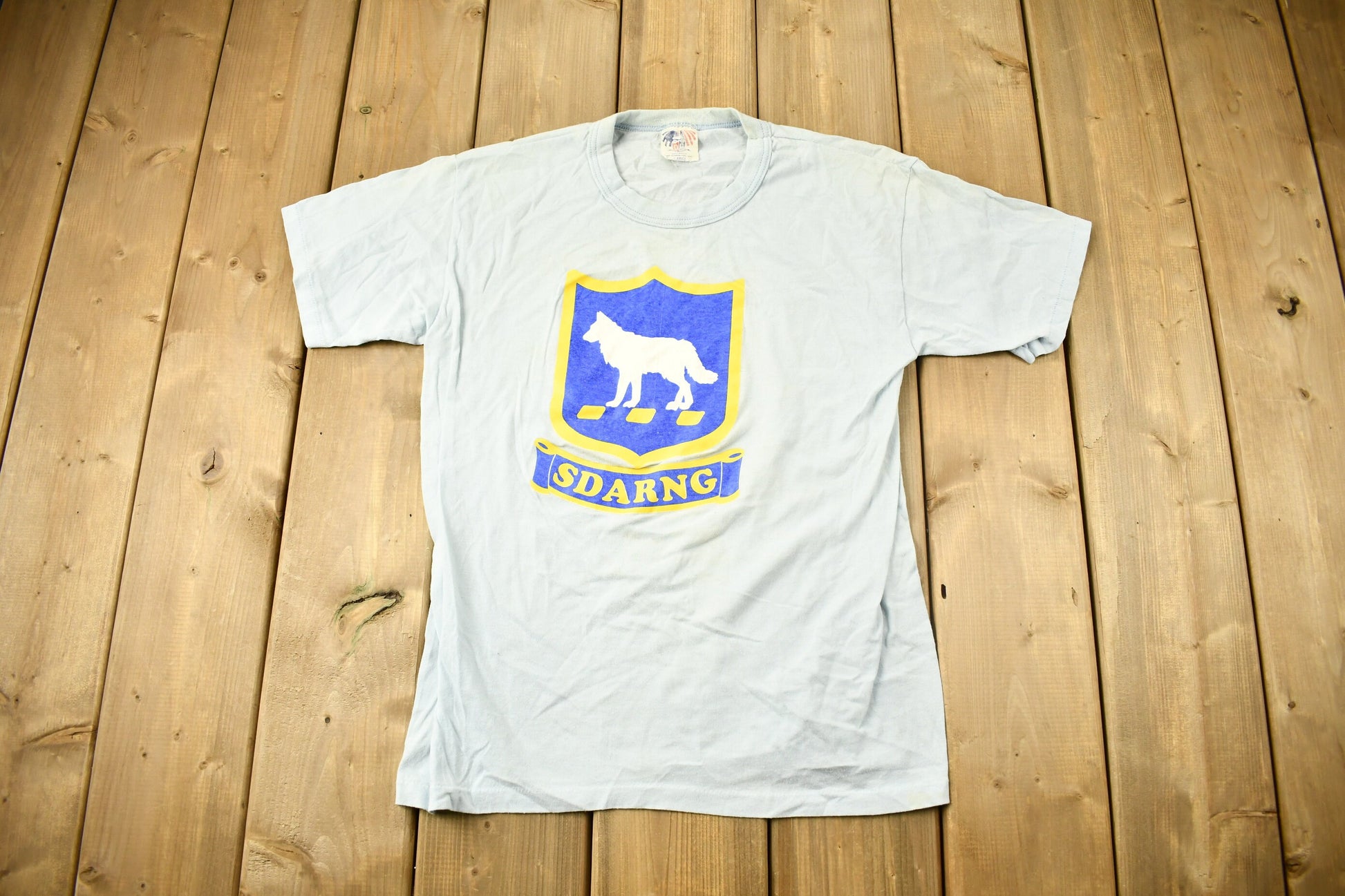 Vintage 1980s South Dakota Army National Guard T-Shirt