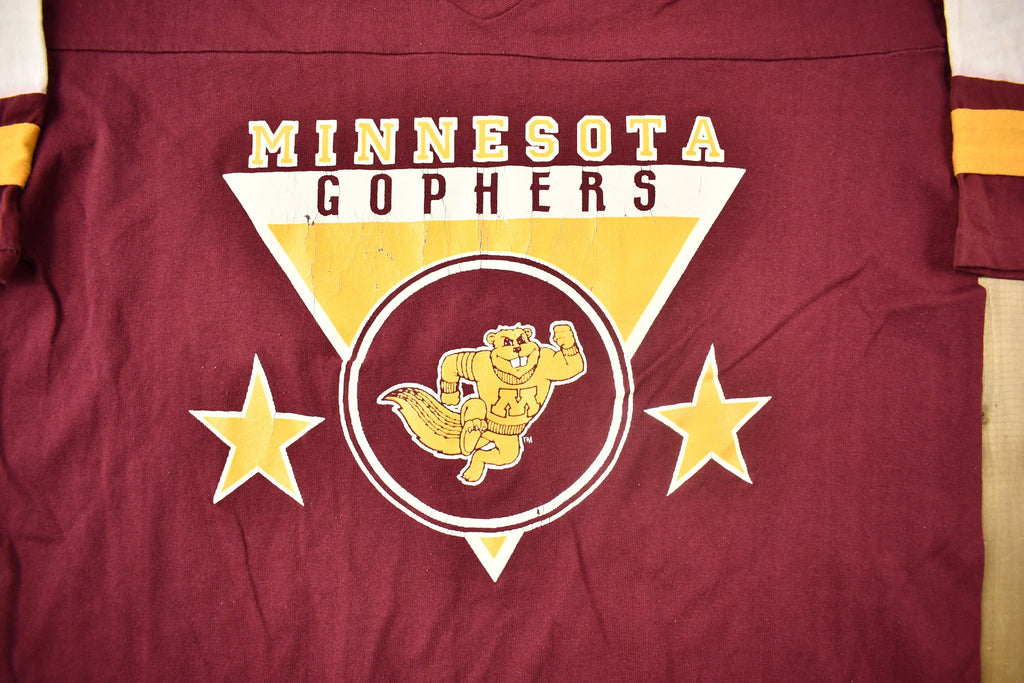 Vintage 1980s University of Minnesota Golden Gophers Collegiate T-Shirt