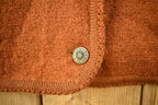 Vintage 1960s Tally-Ho Creation 100% Wool Knit Cardigan Sweater