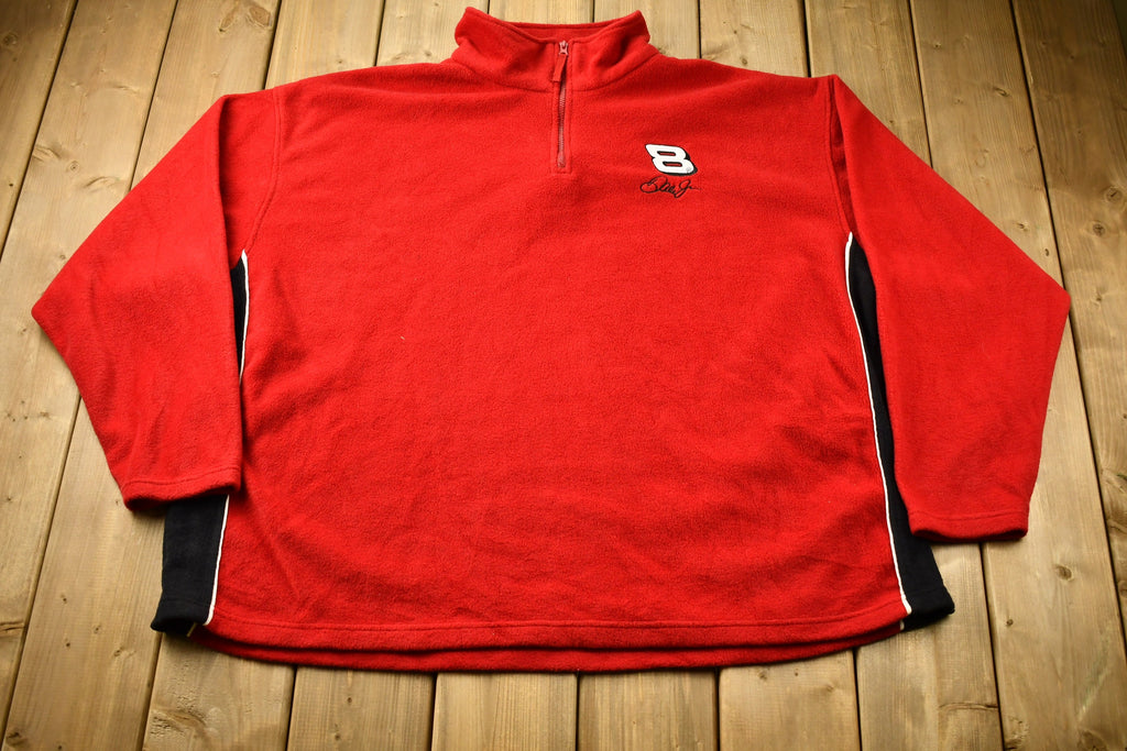 Vintage 1990s Dale Earnhardt Quarter Zip Fleece Sweater