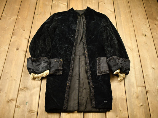 Vintage 1800s Victorian Antique Trench Coat Jacket