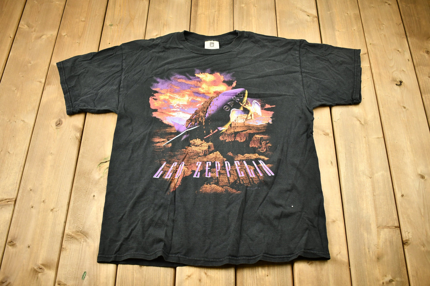 Vintage 1994 Led Zeppelin Zoso Album Promo Band T-shirt / Band Tee / Winterland / 90s T-shirt / Music Promo / Premium Vintage