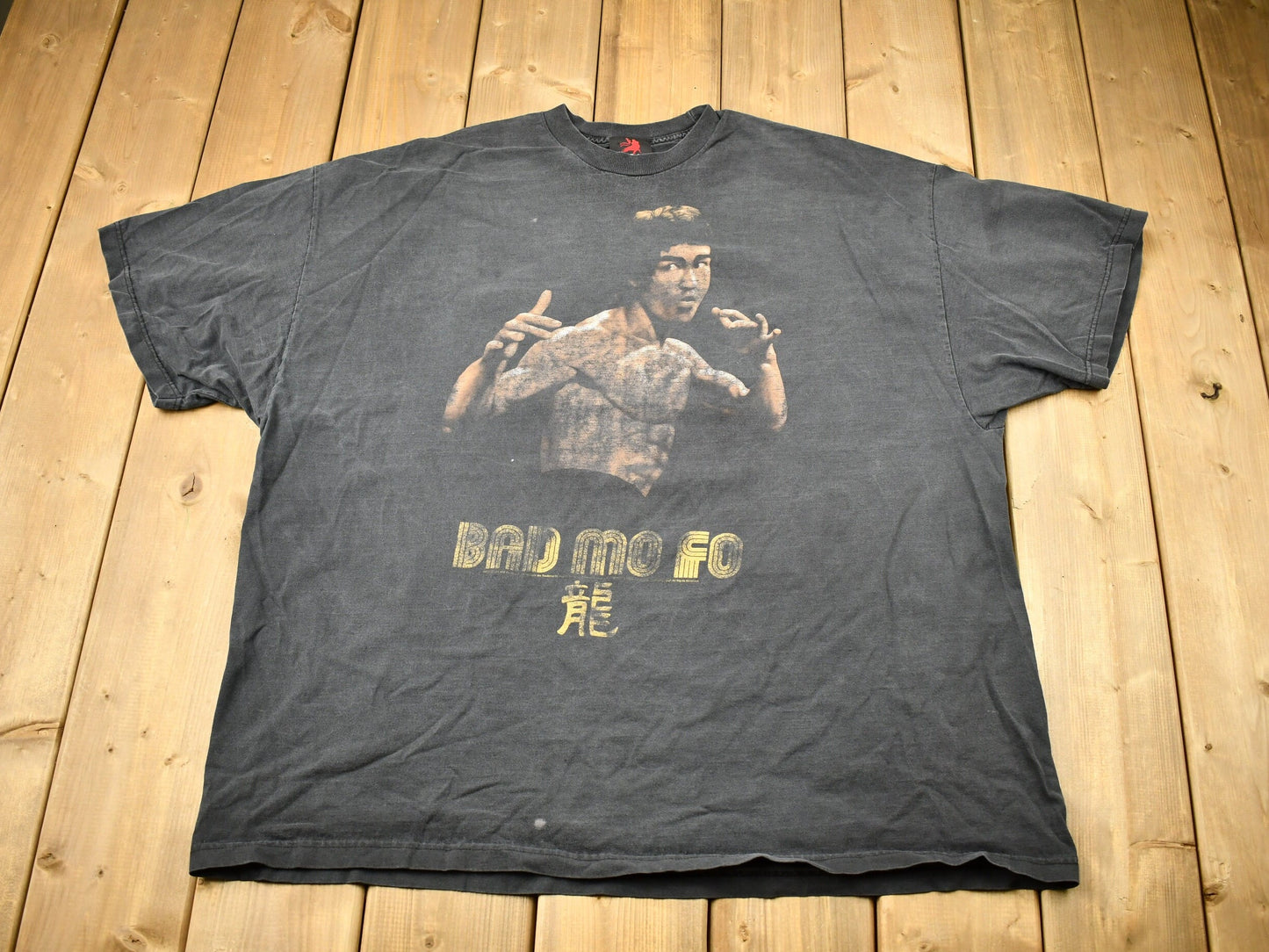 Vintage 1990s Bruce Lee Bad Mo Fo Graphic T-shirt / Martial Arts / Universal Studios / Brandon Lee / Rare Vintage / Vintage T-shirt