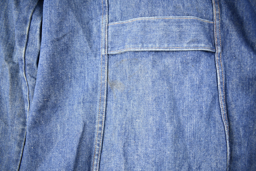 Vintage 1970s Button Up Denim Jean Jacket