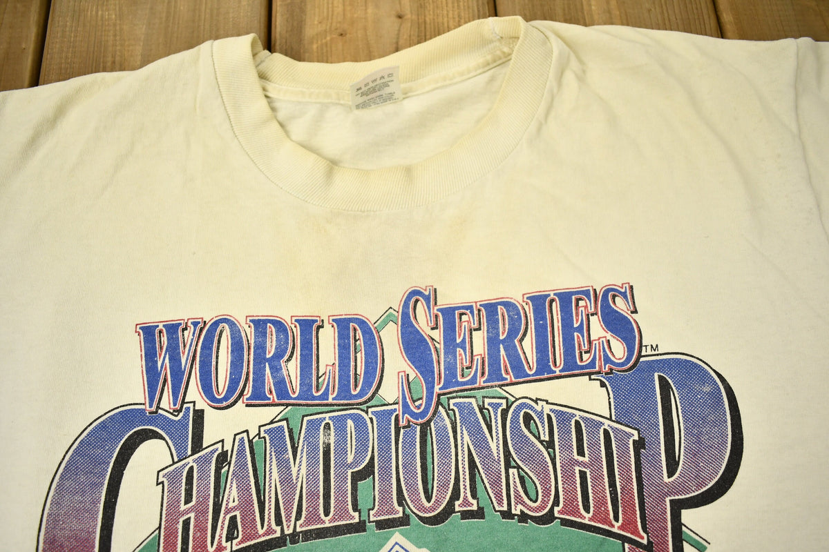 Vintage 1993 MLB Baseball World Series Championship T-shirt
