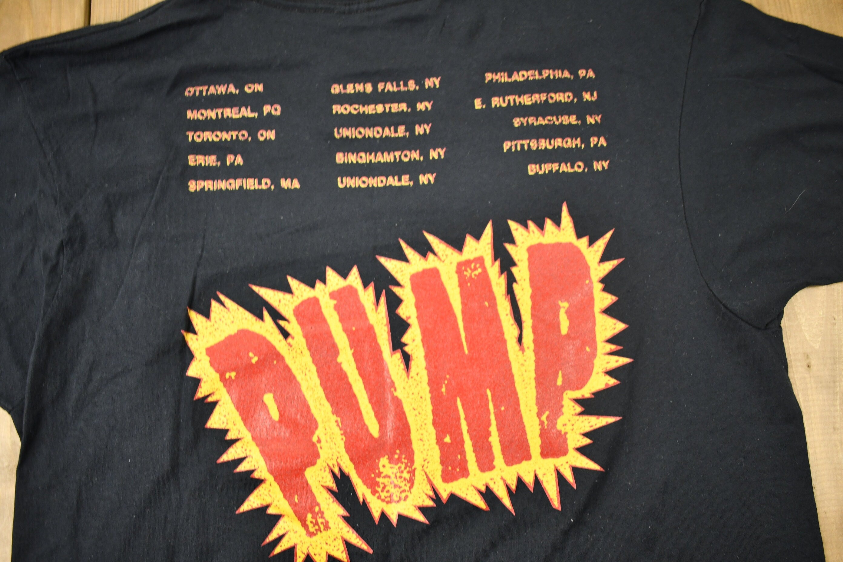 Vintage 1989 Aerosmith Pump Tour Band T-shirt