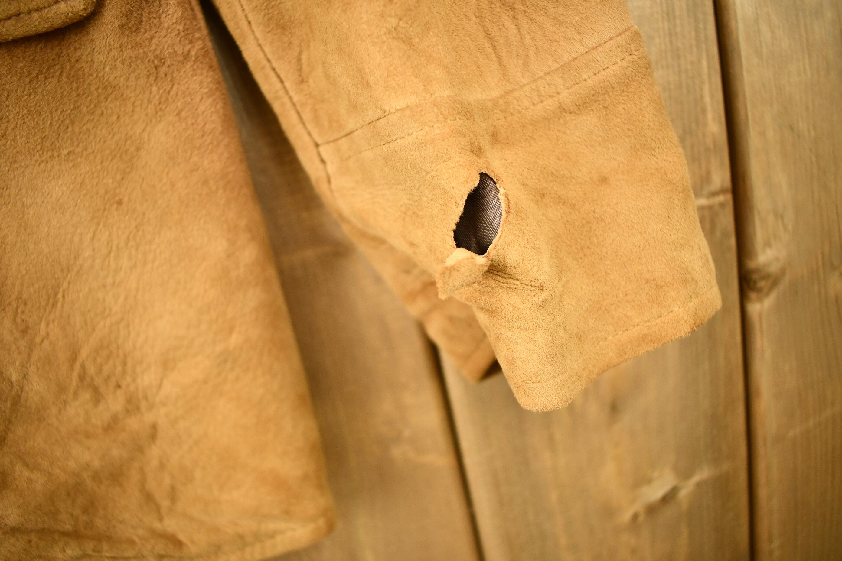 Vintage 1950s Hercules By Sears Buck Skin Suede Leather Jacket