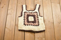 Vintage 1960s Hand Knitted Tank Top