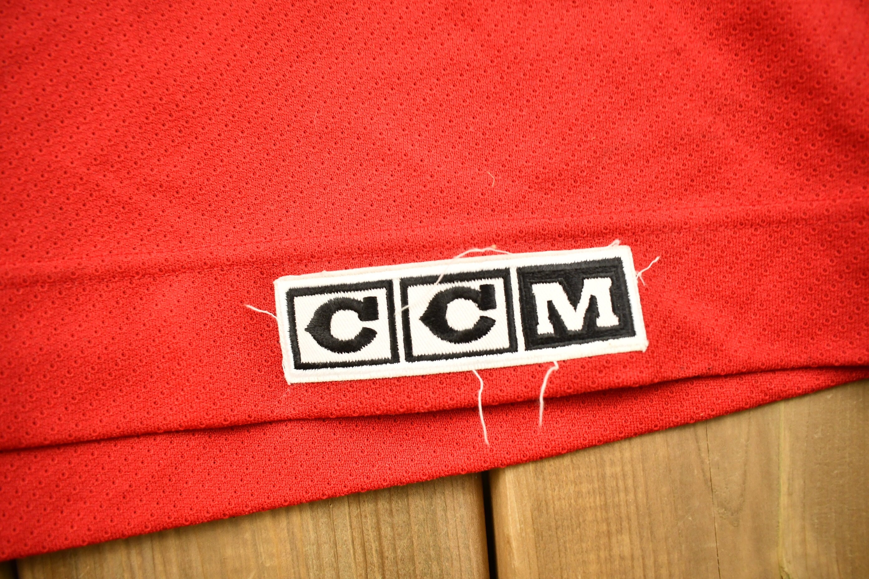 Vintage 1990s Chicago Black Hawks NHL Hockey Jersey