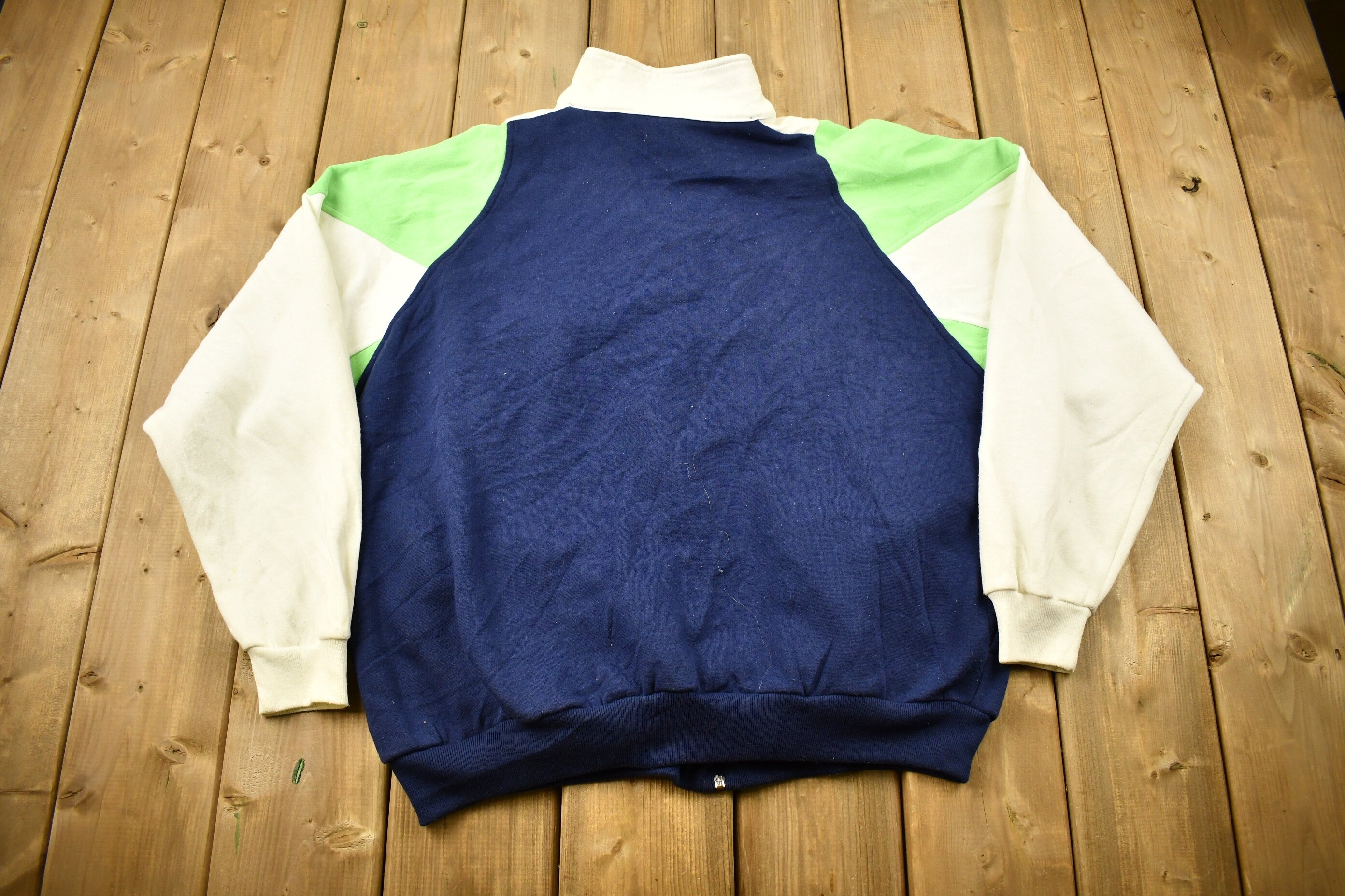 Vintage 1990s Nike Mini Logo Full Zip Sweatshirt