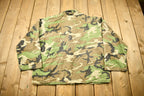 Vintage 1970s US Military Button Up Camo Shirt