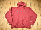 Vintage 1990s Nike Embroidered Logo Hoodie