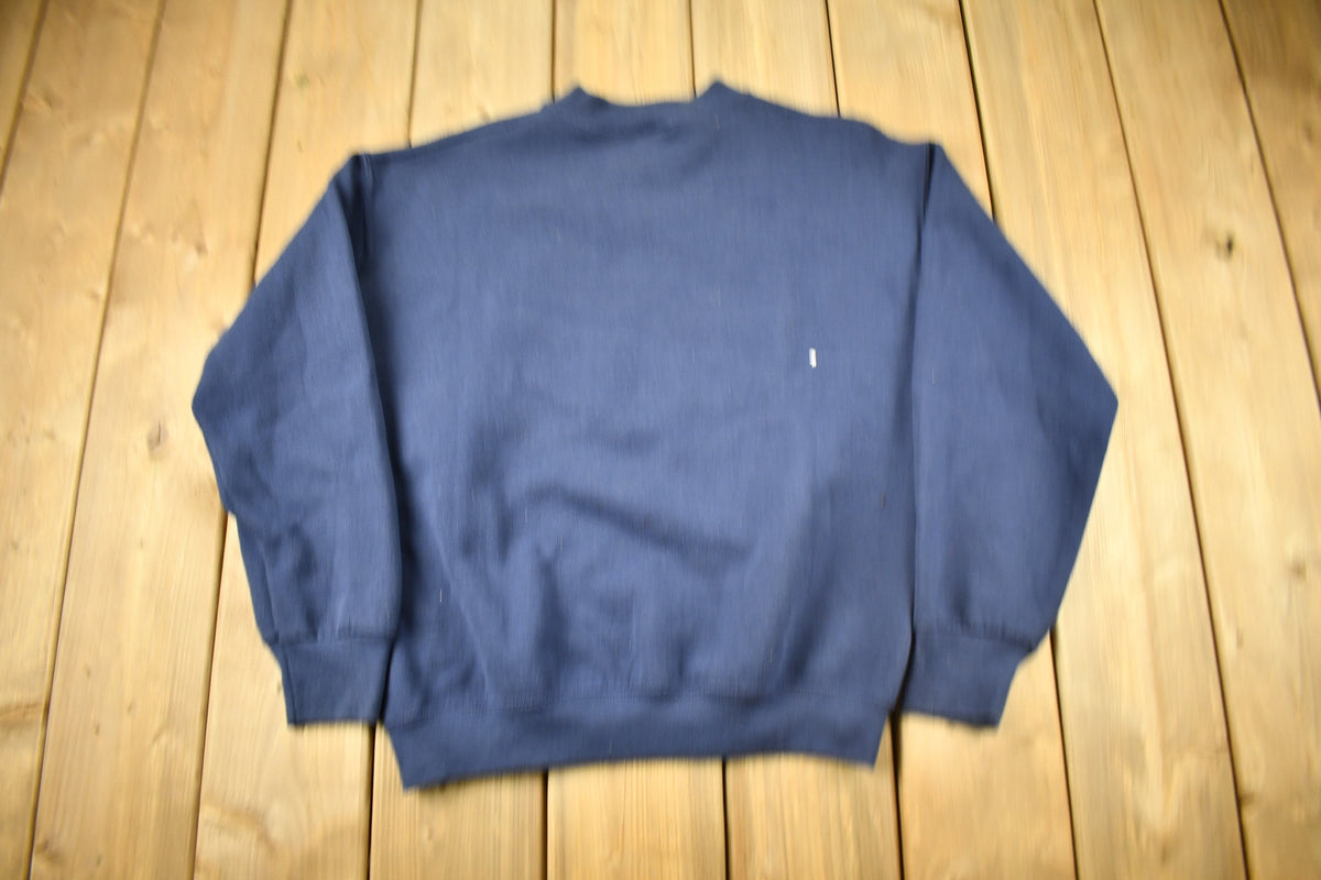 Vintage 1990s "Count Your Blessings" Cute Heart Crewneck