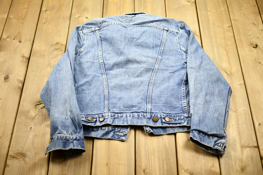 Vintage 1960s Mavericks Blue Bell Jean Jacket