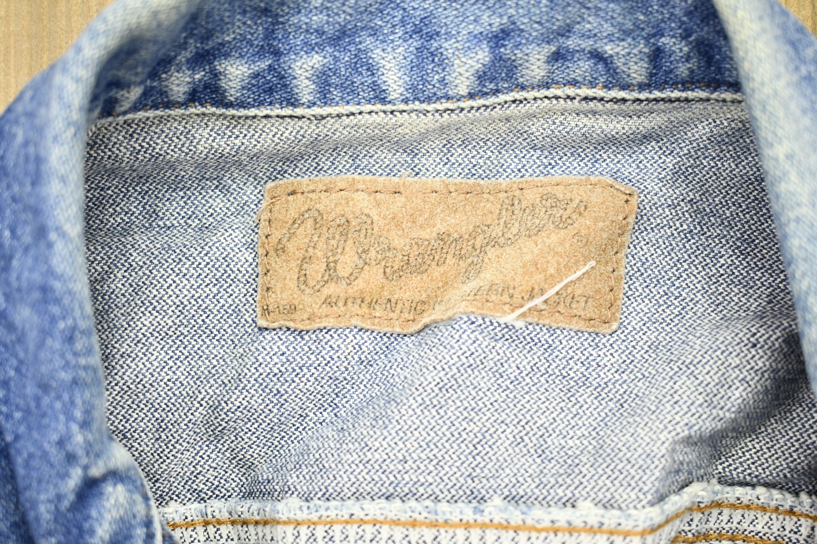 Vintage 1980s Wrangler Western Jean Jacket