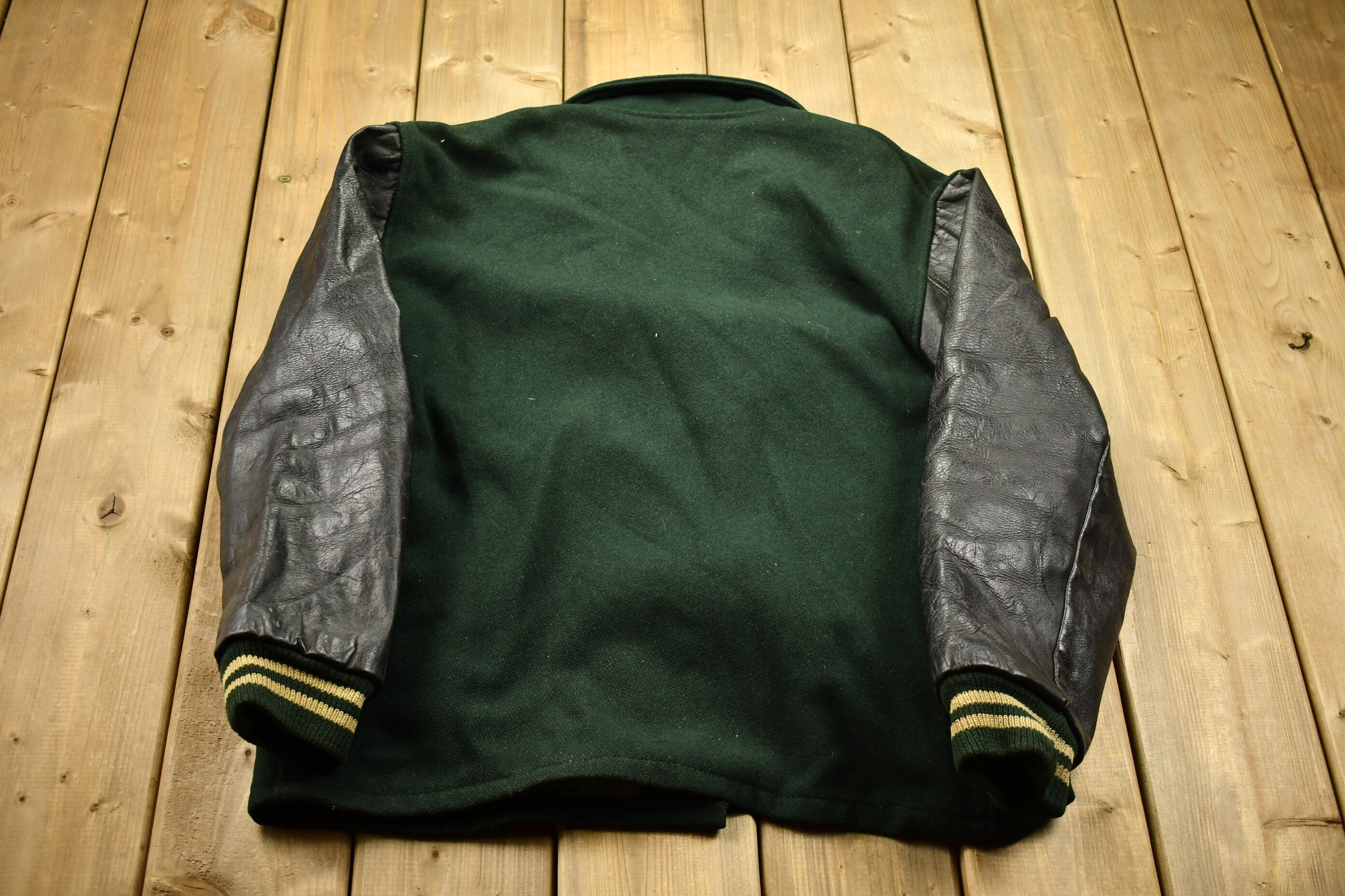 Vintage 1969 Leather Varsity Jacket