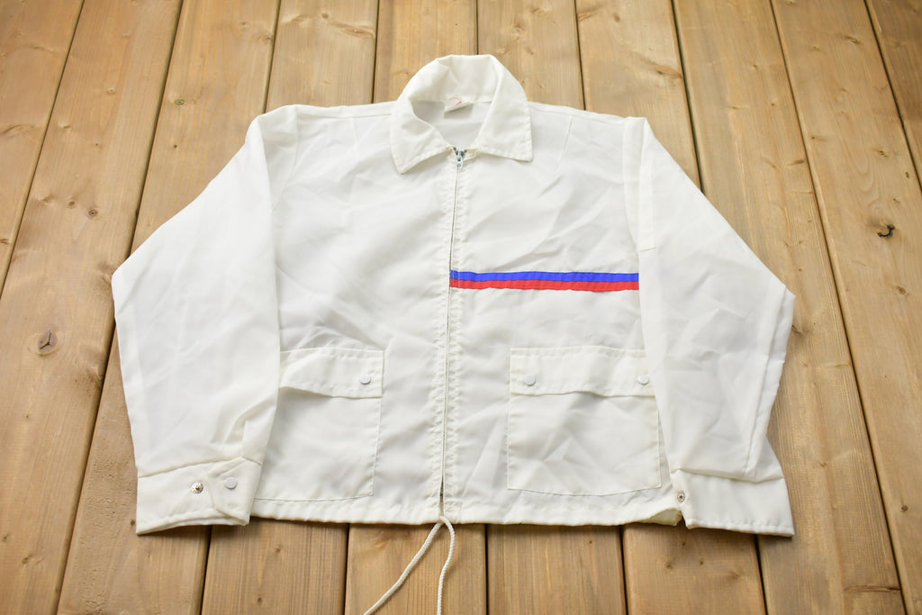 Vintage 1970s Windbreaker Sailing Jacket