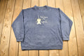 Vintage 1990s "I Believe In Angels" Cute Fleece Crewneck Sweater