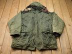 Vintage 1990s 1Woolrich Wax Blanket Lined Jacket
