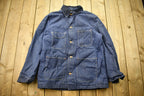 Vintage 1950s Big Ben Blanket Lined Jean Engineer Coat