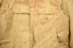 Vintage 1990s Beige Carhartt Work Jacket
