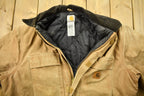 Vintage 1990s Beige Carhartt Work Jacket