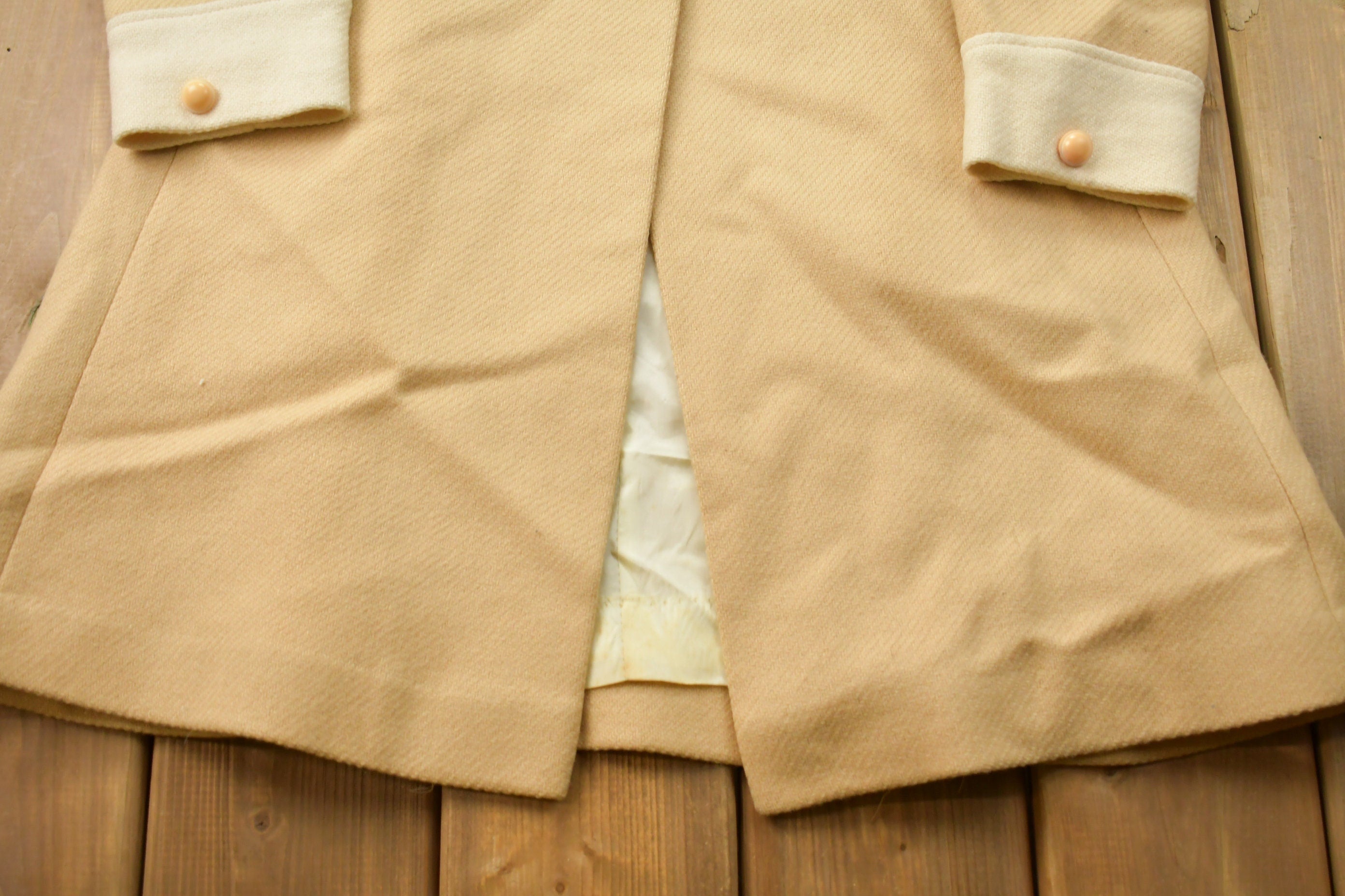 Vintage 1960s Mod 100% Wool Jacket