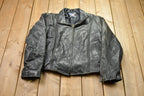 Vintage 1990s Leather Biker Jacket