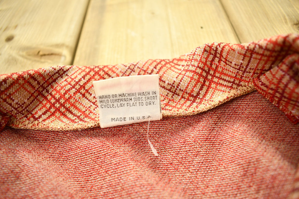 Vintage 1960s Jane Colby Button Up Argyle Blazer