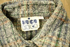Vintage 1970s Button Up Plaid Shirt