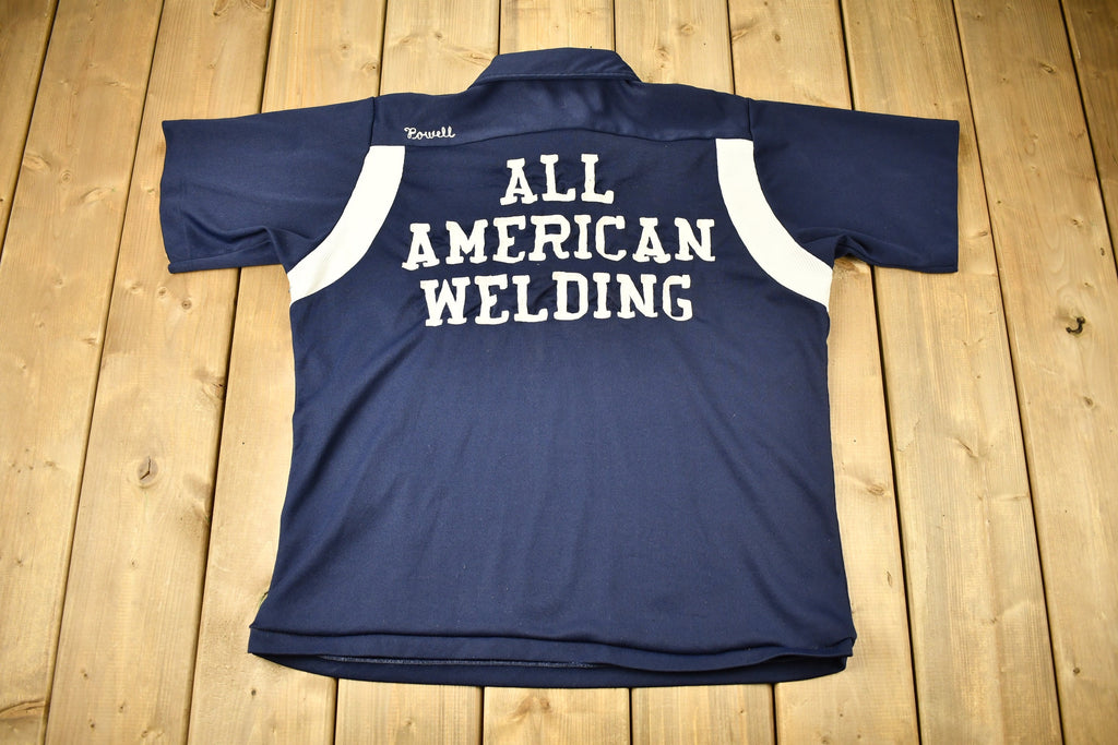 Vintage 1970s All American Welding Chain Stitched Shirt